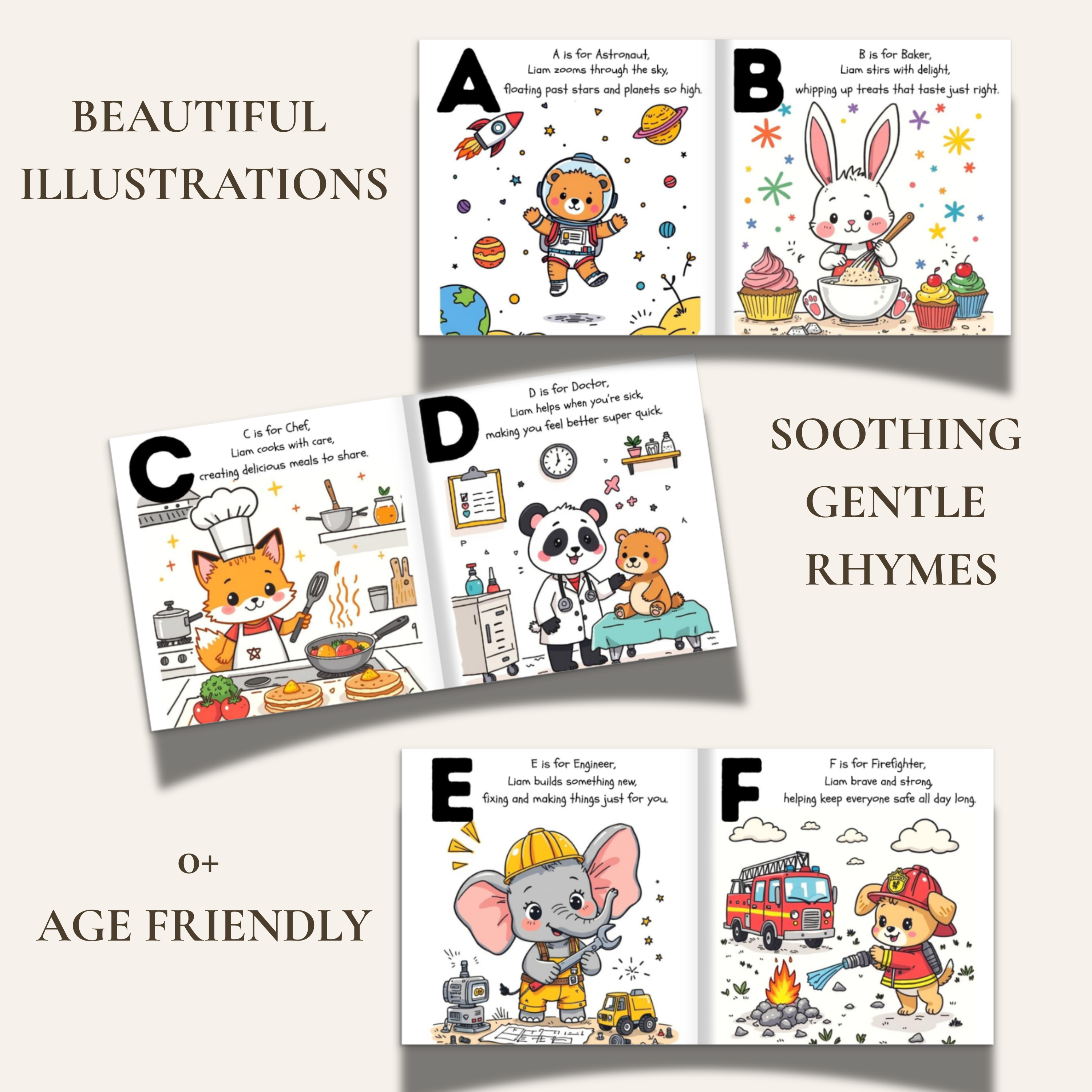 ABC I Can Be Anything — Personalized Alphabet Book