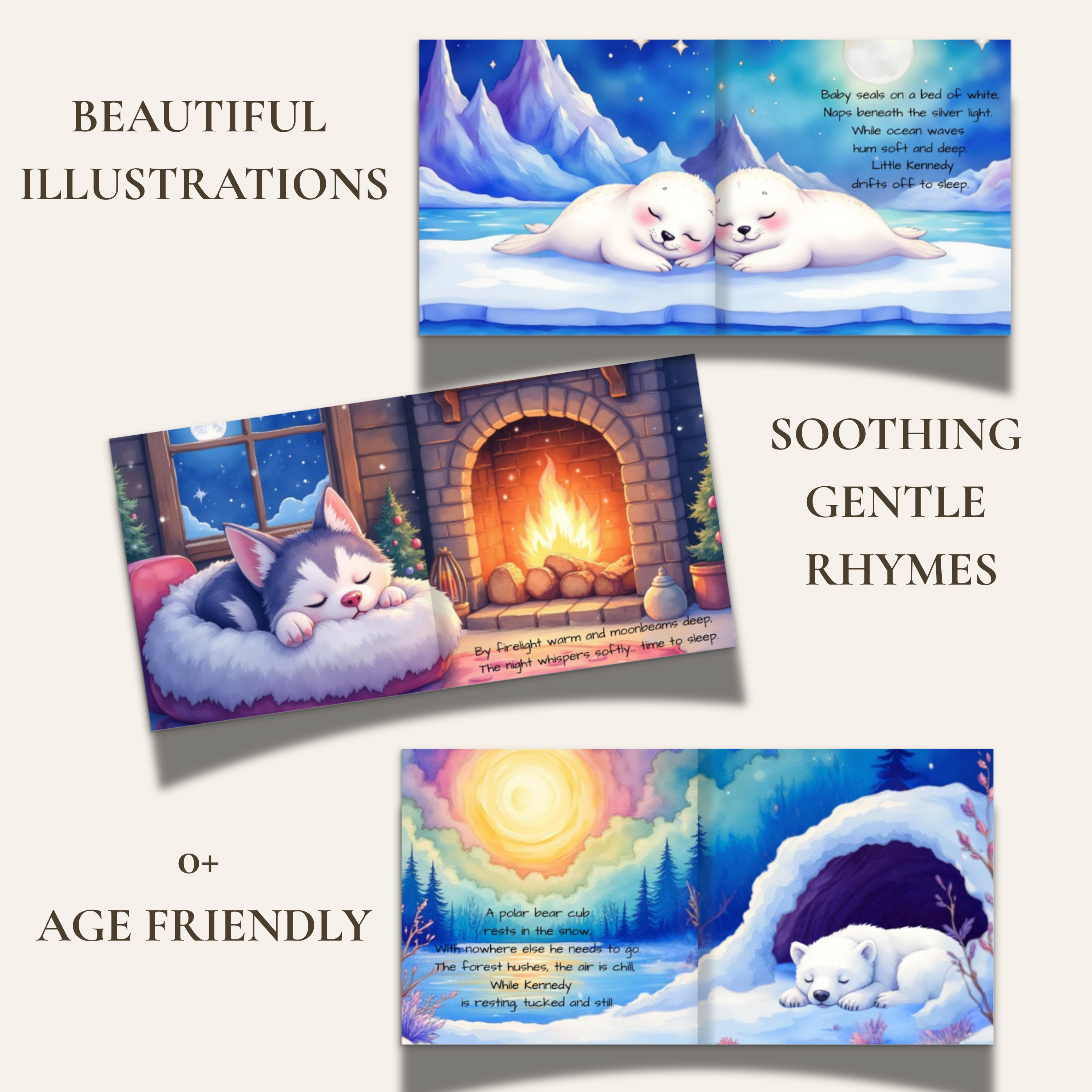 Goodnight Winter Personalized Bedtime Book