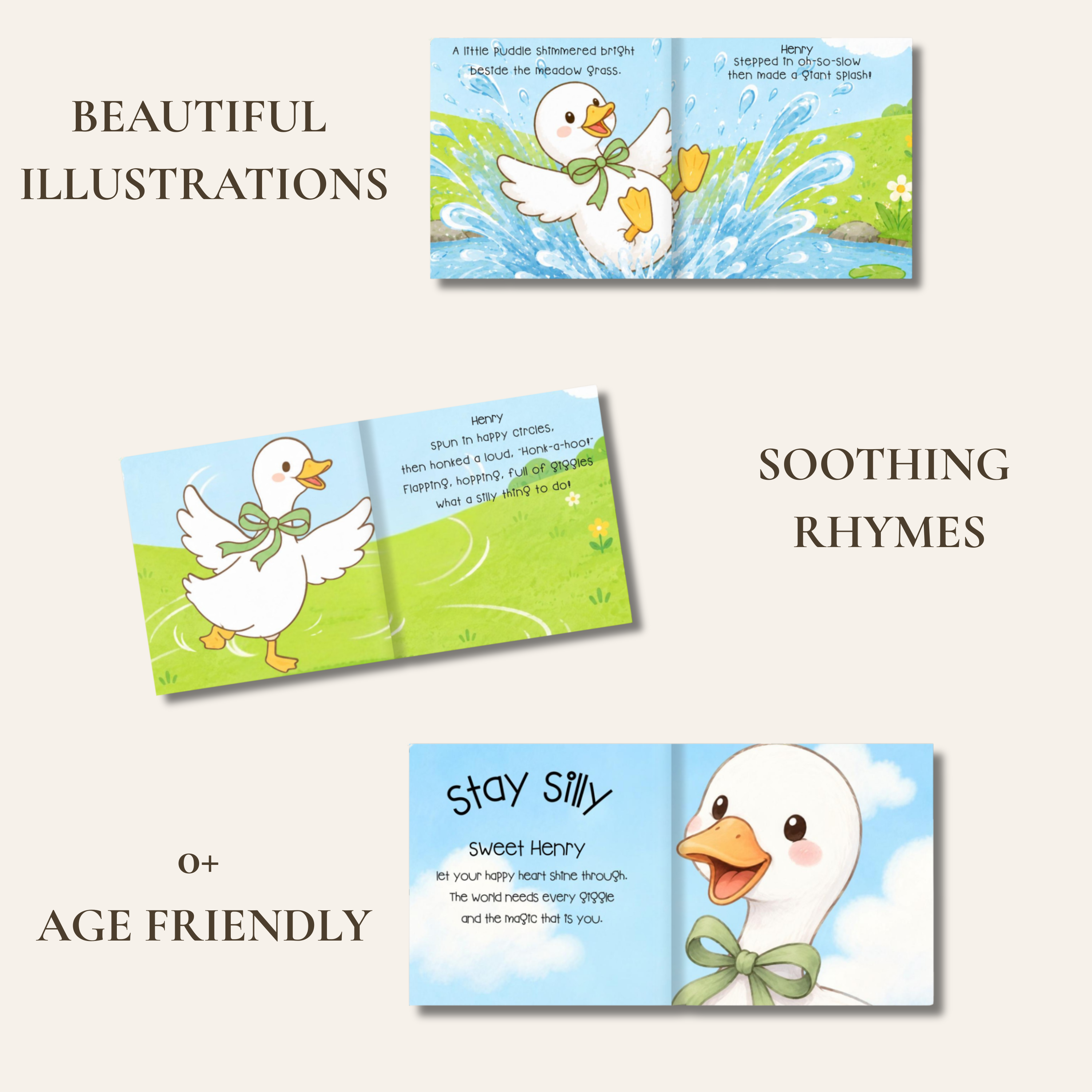 Stay Silly Goose Personalized Childrens Book