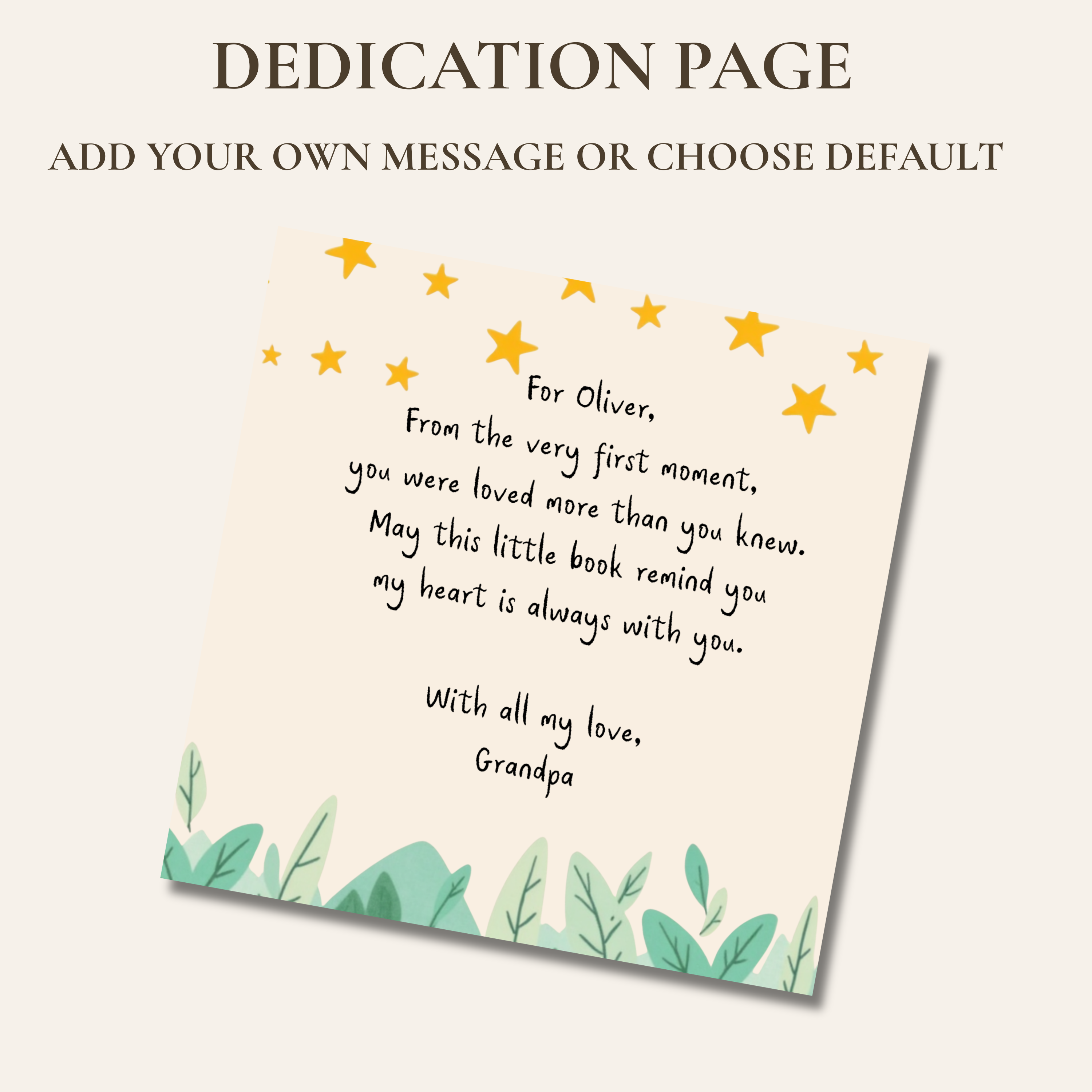 Grandpa Loves You — Personalized Grandchild Book