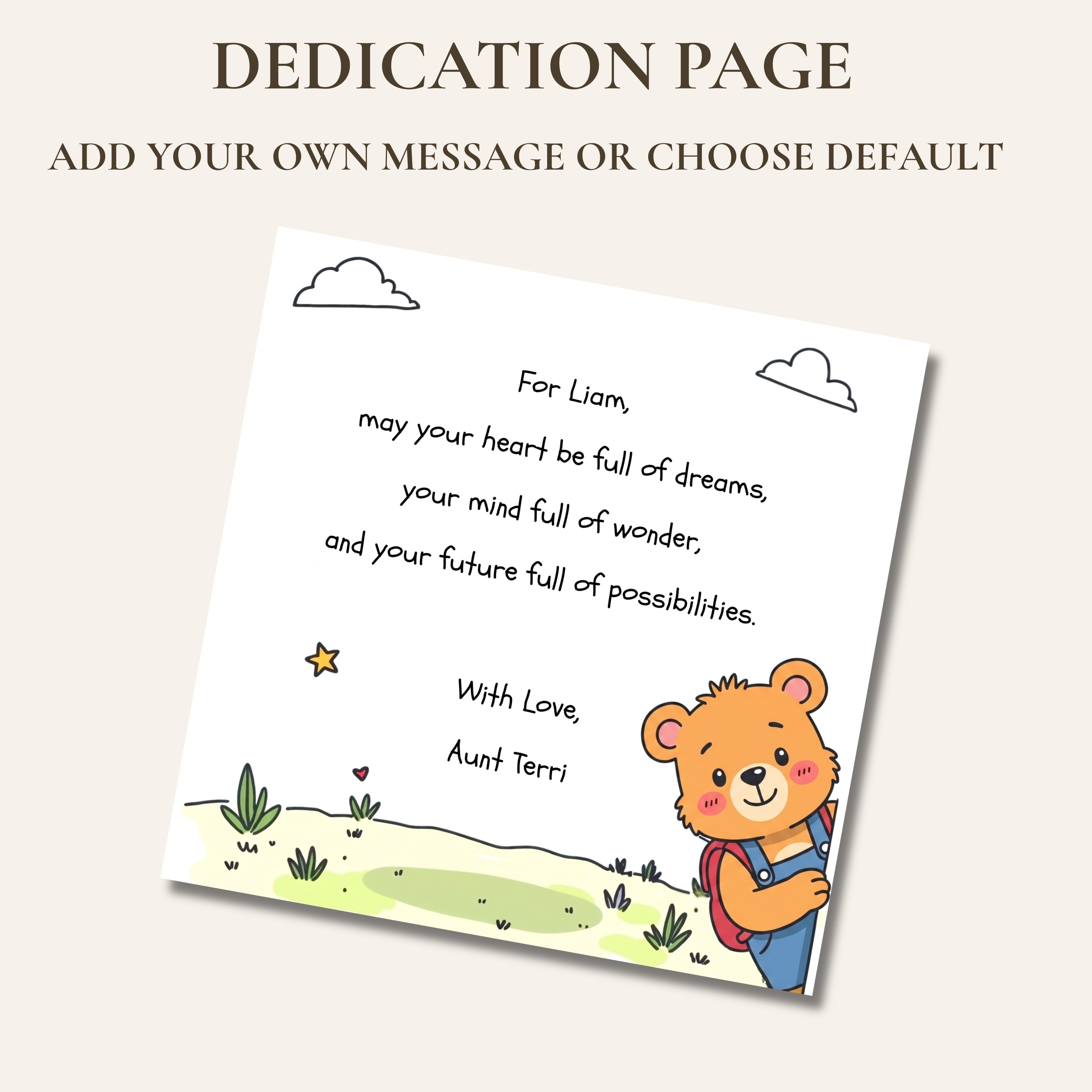 ABC I Can Be Anything — Personalized Alphabet Book