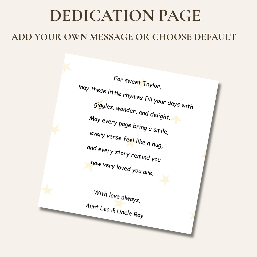 Nursery Rhymes Personalized Book | Green