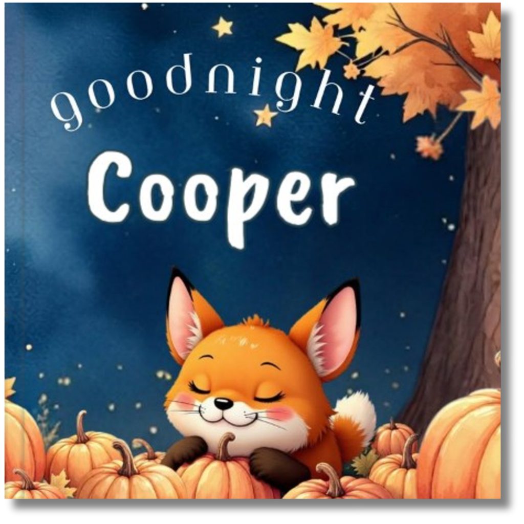 Goodnight Fall Personalized Bedtime Book