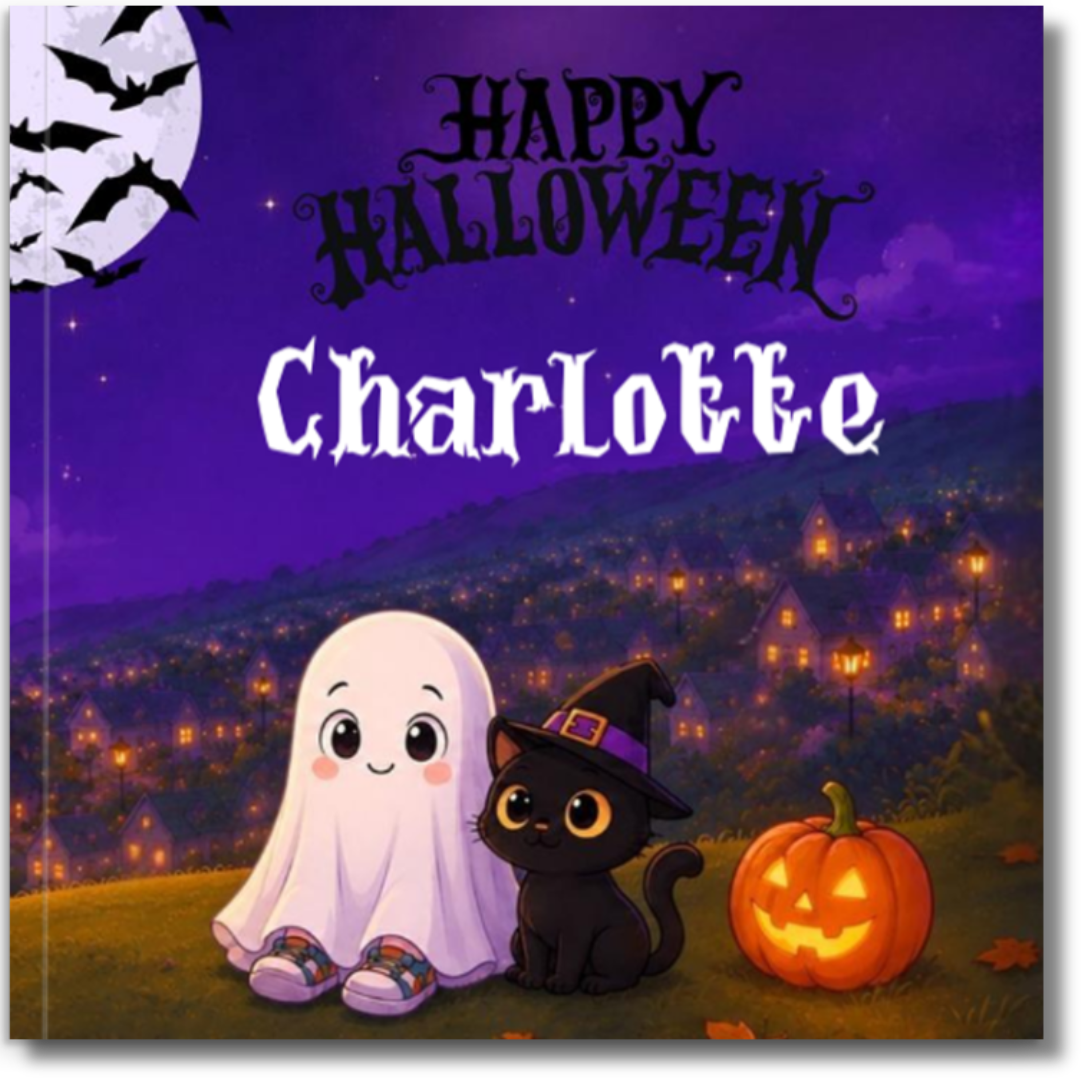 Happy Halloween Personalized Book