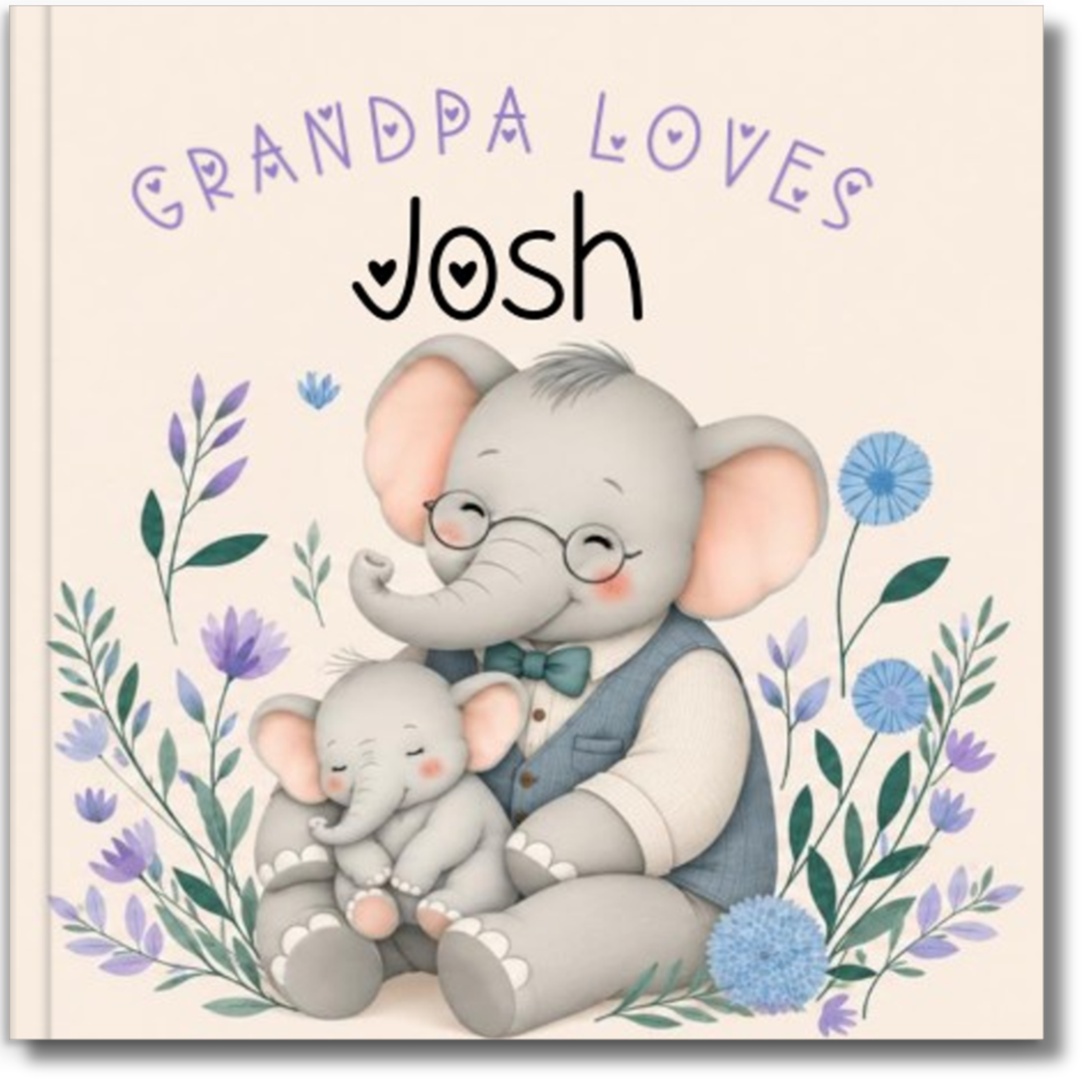 Grandpa Loves You — Personalized Grandchild Book