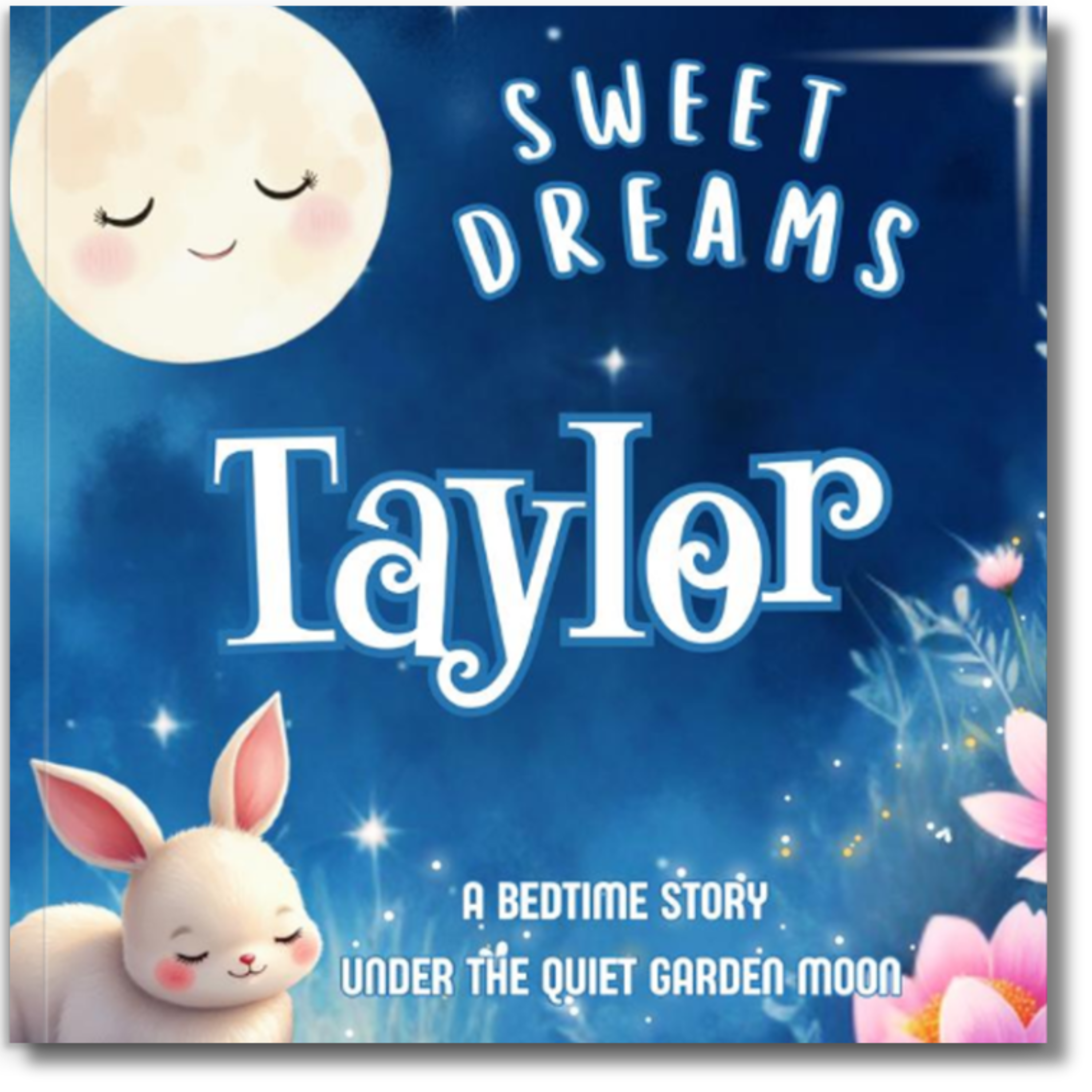 Quiet Garden Moon Personalized Bedtime Book