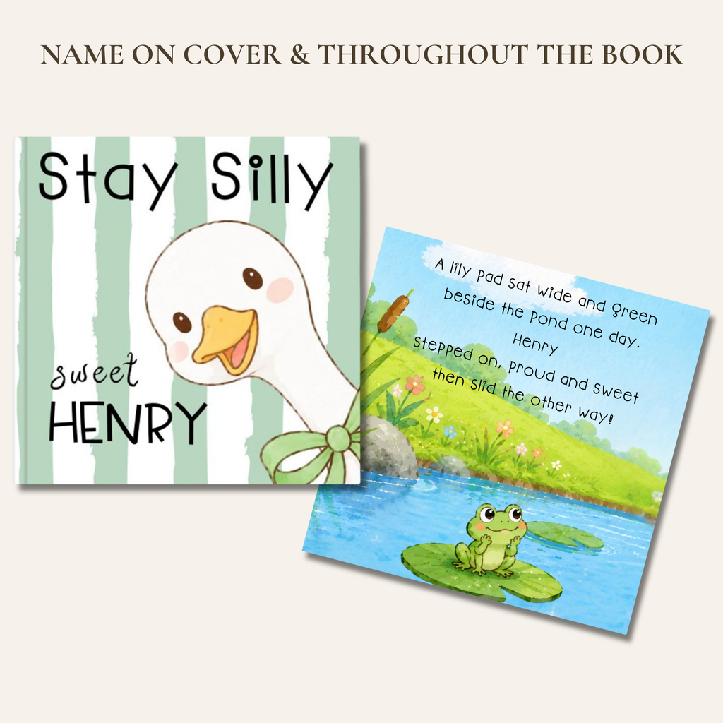 Stay Silly Goose Personalized Childrens Book