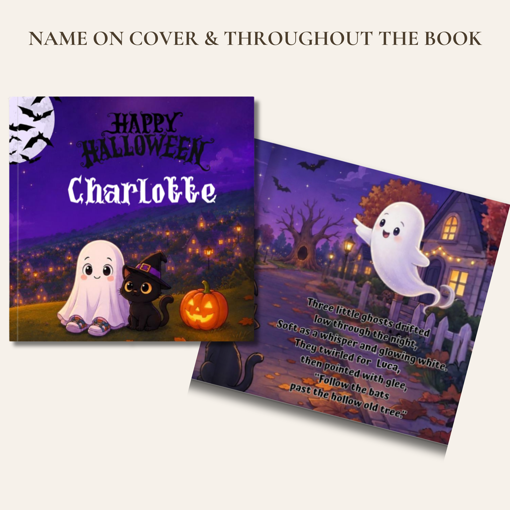 Happy Halloween Personalized Book