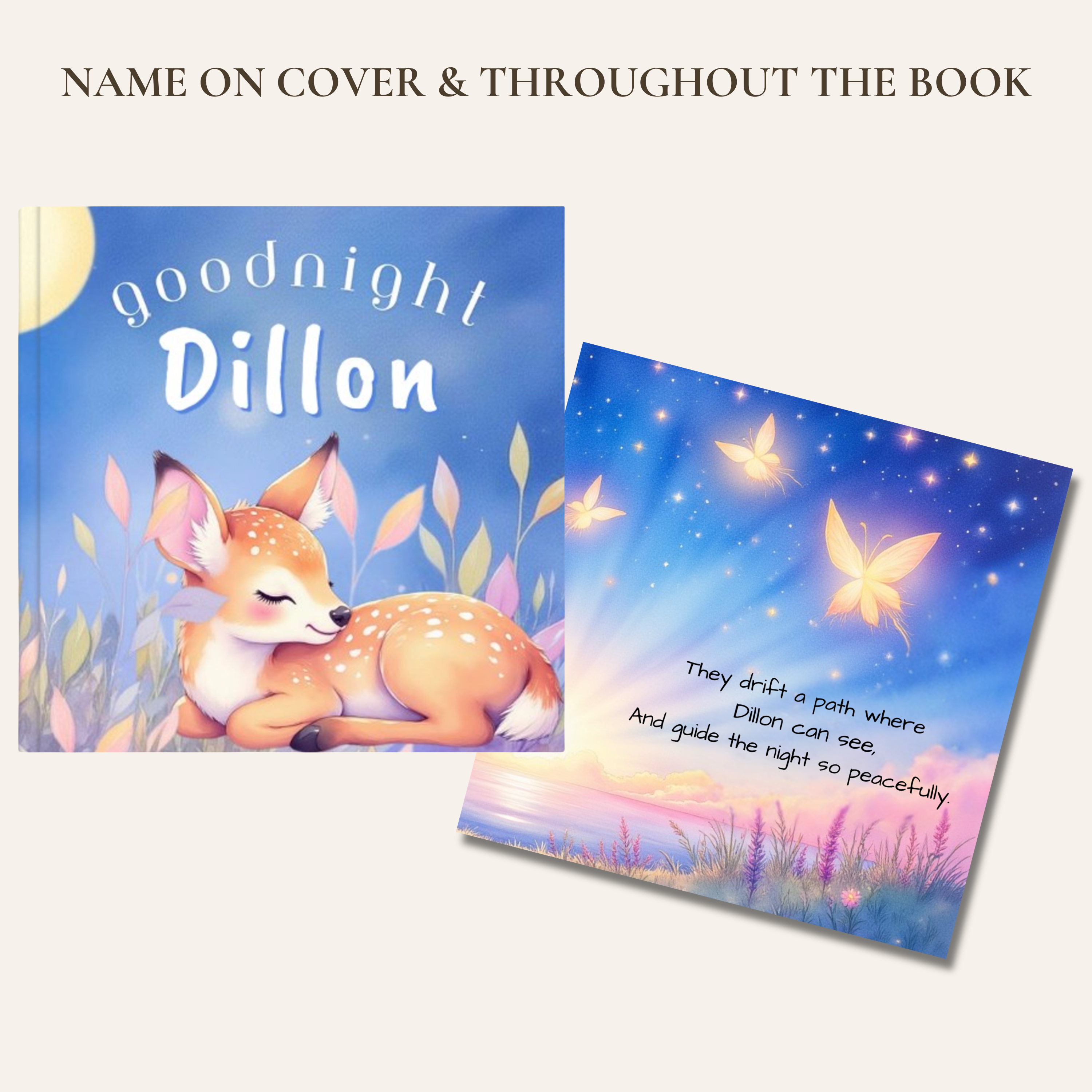 Goodnight Spring Personalized Bedtime Book