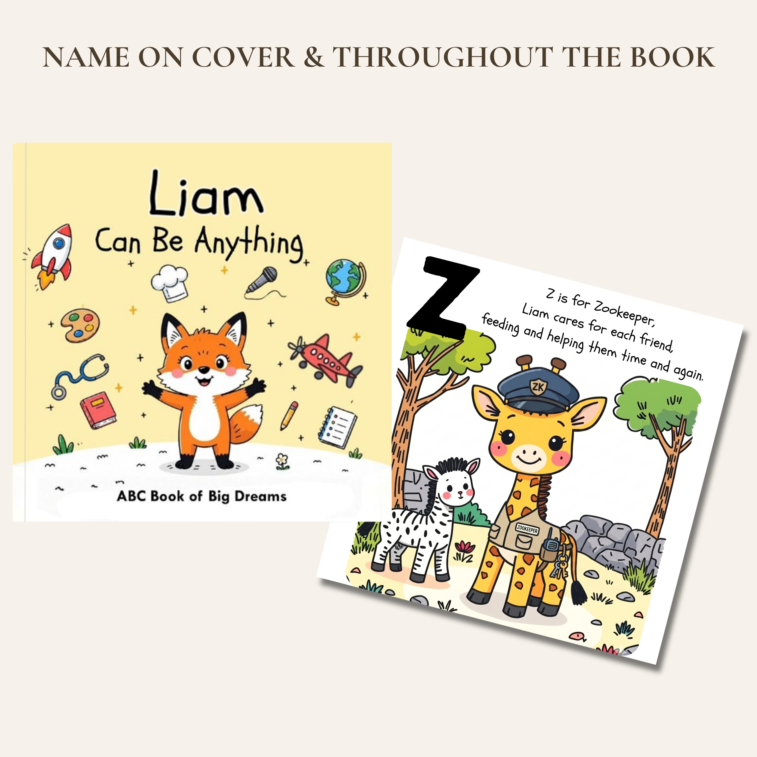 ABC I Can Be Anything — Personalized Alphabet Book
