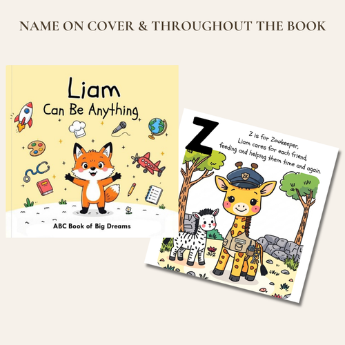 ABC I Can Be Anything — Personalized Alphabet Book