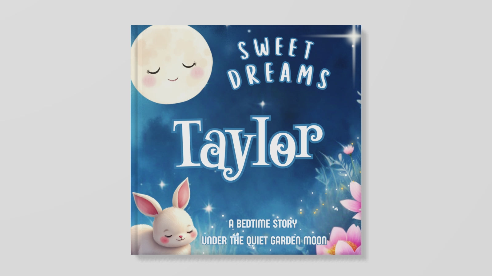 Quiet Garden Moon Personalized Bedtime Book
