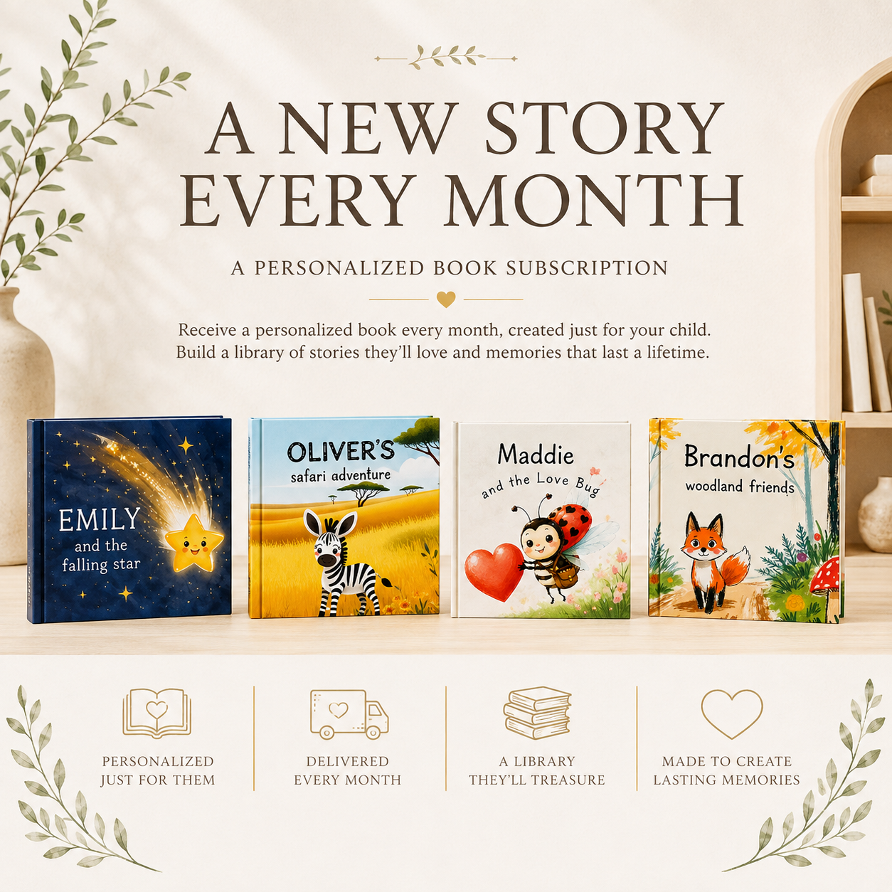 Personalized Storybook Club Subscription
